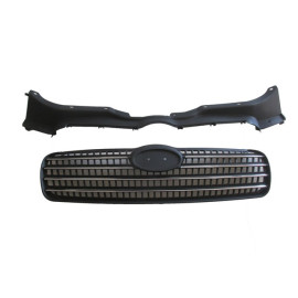 HYUNDAI ACCENT- ERA- 06/09; ÖN PANJUR SİYAH NİKELAJ ÇITALI (ÜST BAĞLANTI BRAKETLİ) 595-2340