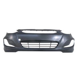 HYUNDAI ACCENT- BLUE- 11/18; ÖN TAMPON SİYAH(TAMPON PANJURLU)(SİS DELİKLİ) 596-2000