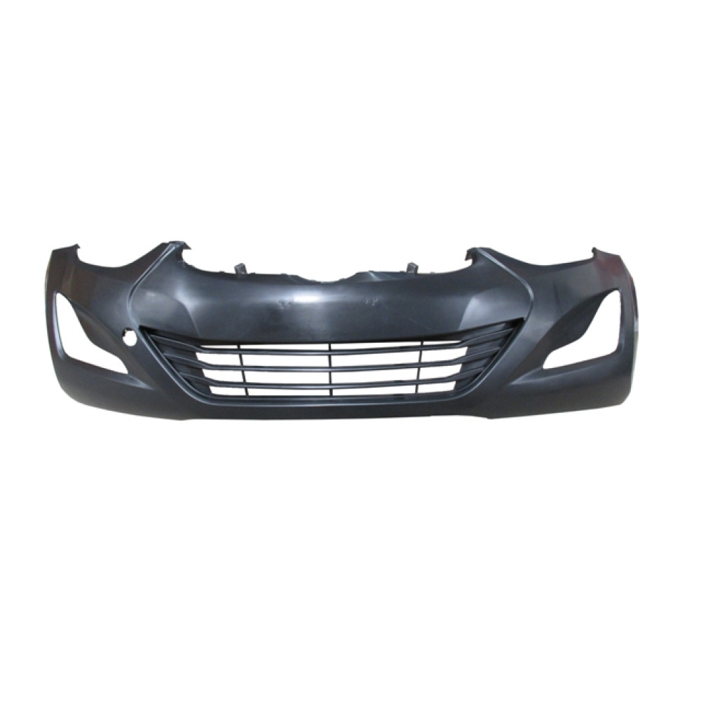 HYUNDAI ELANTRA- 14/15; ÖN TAMPON SİYAH (SİS DELİKLİ/PANJURLU FPI) 605-2001