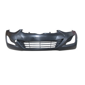 HYUNDAI ELANTRA- 14/15; ÖN TAMPON SİYAH (SİS DELİKLİ/PANJURLU FPI) 605-2001