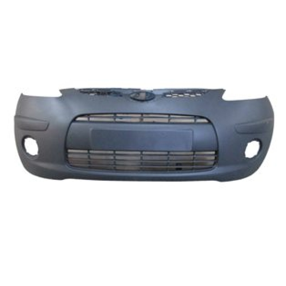 HYUNDAI I10- 08/11; ÖN TAMPON SİYAH (SİS DELİKLİ/KENDİNDEN BANTLI/ÇEKİ DEMİRİ KAPAKLI) (MY) 608-2001