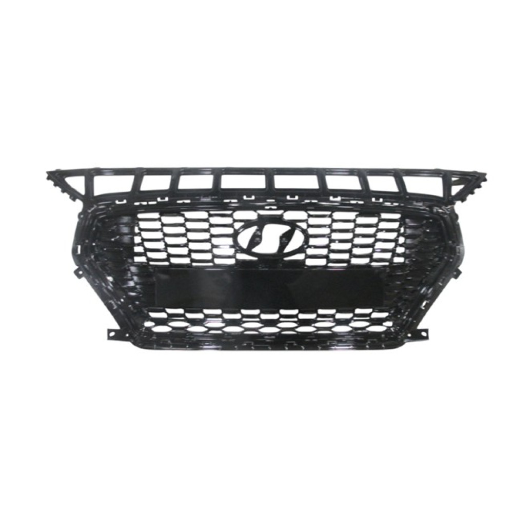HYUNDAI I30- 17/18; ÖN PANJUR SİYAH NİKELAJ ÇERÇEVESİZ (TYG) 609-2340