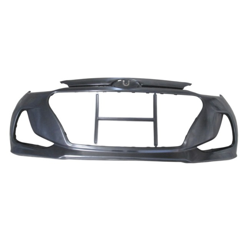 HYUNDAI I10- 16/19; ÖN TAMPON SİYAH (SİS/PANJUR DELİKİ) (TYG) 619-2001