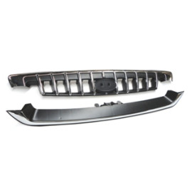 HYUNDAI STAREX- MİNİBÜS- 98/08; ÖN PANJUR ALT/ÜST 2 PARÇA (NİKELAJLI İÇ PETEKLERİ SİYAH) (TW) 635-2340