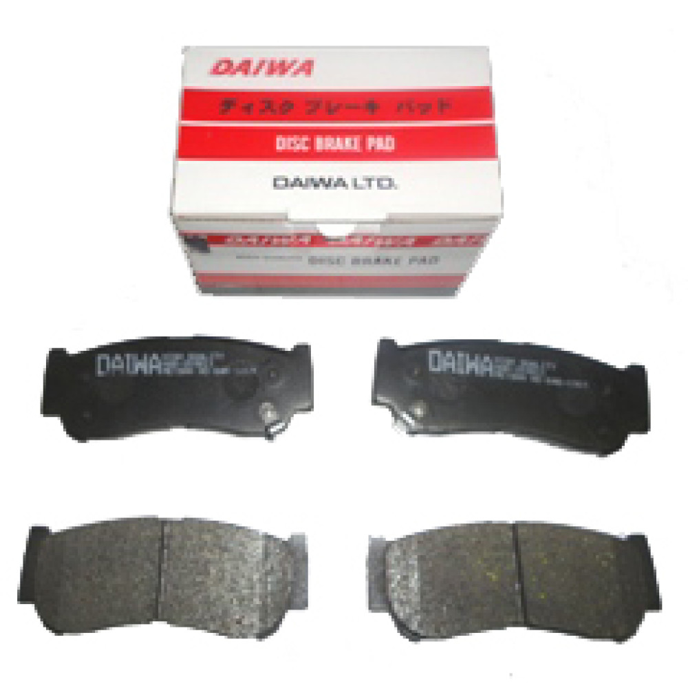 SSANGYONG KYRON- 08/12; ARKA FREN BALATASI (DİSK)(118.6X46.9X14.8)(DAIWA) 8005-6360