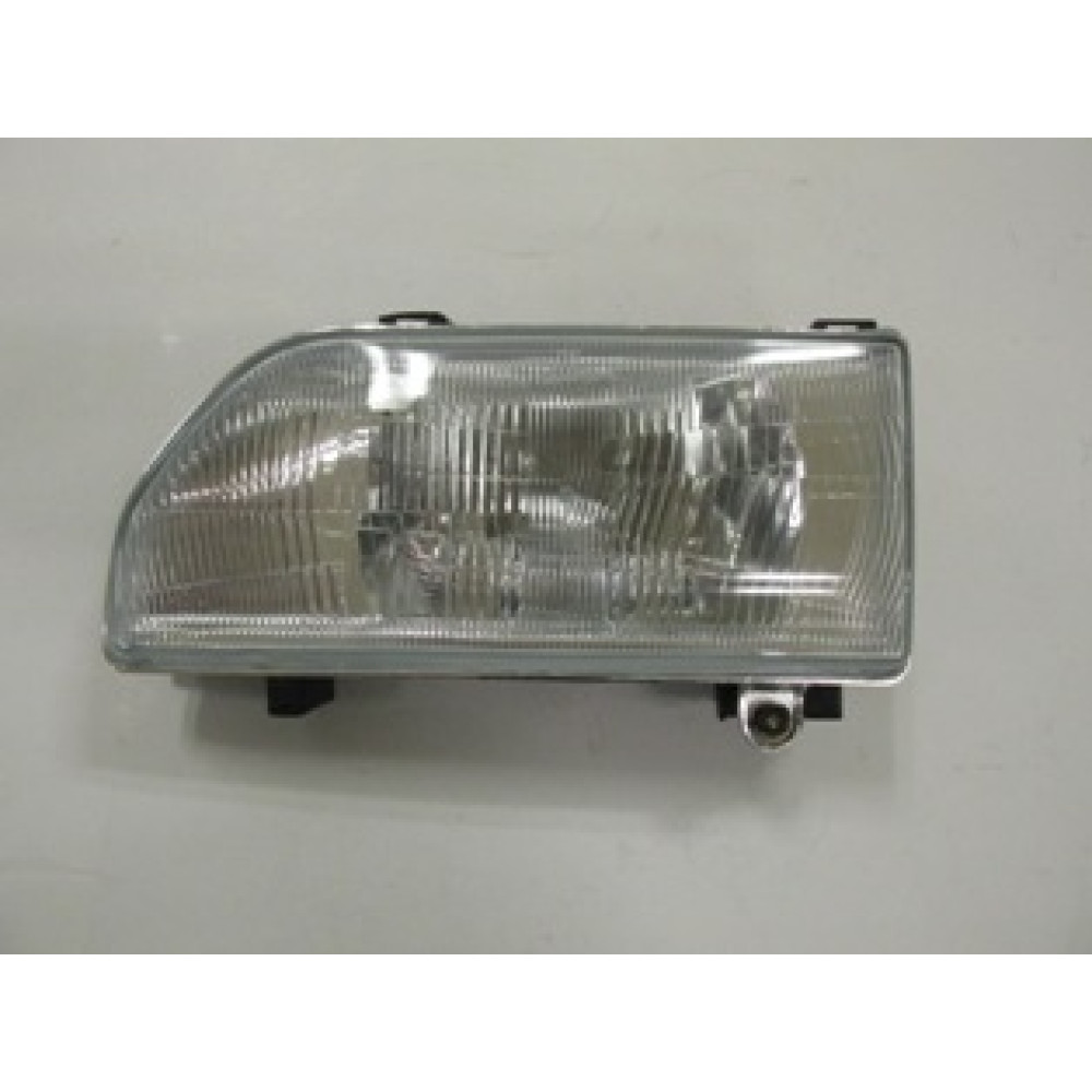 KIA HI BESTA- MİNİBÜS- 97/99; FAR LAMBASI SOL (BAĞLANTI PLASTİĞİ İLE BİRLİKTE) (ÇİZGİLİ CAM) FAM 702-1004