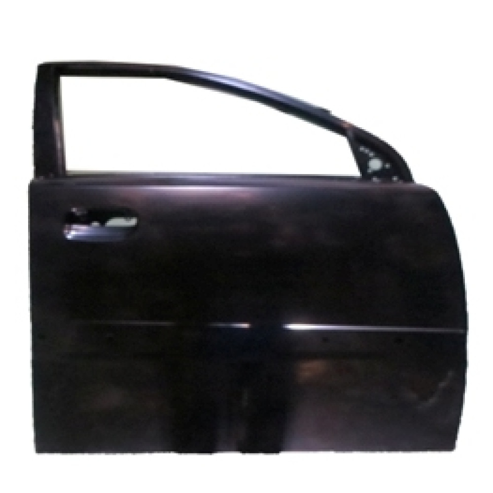 KIA RIO- III- 06/11; ÖN KAPI KOMPLE SAĞ SİYAH BAND DELİKLİ ÇELİK BARLI (İCELİ/TENASONLU) (TW) 710-2201