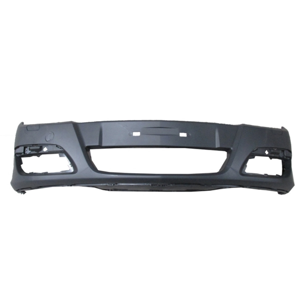 OPEL ASTRA- H- HB- 04/07; ÖN TAMPON SİYAH (SİS/PANJUR DELİKLİ) (FAR YIKAMA KAPAKLI)(EUROBUMP) 755-2000