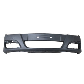 OPEL ASTRA- H- HB- 04/07; ÖN TAMPON SİYAH (SİS/PANJUR DELİKLİ) (FAR YIKAMA KAPAKLI)(EUROBUMP) 755-2000