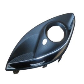 OPEL CORSA- D- 11/14; SİS LAMBA KAPAĞI SAĞ SİYAH/NİKELAJ KAPLAMALI SİS DELİKLİ 760-2061B