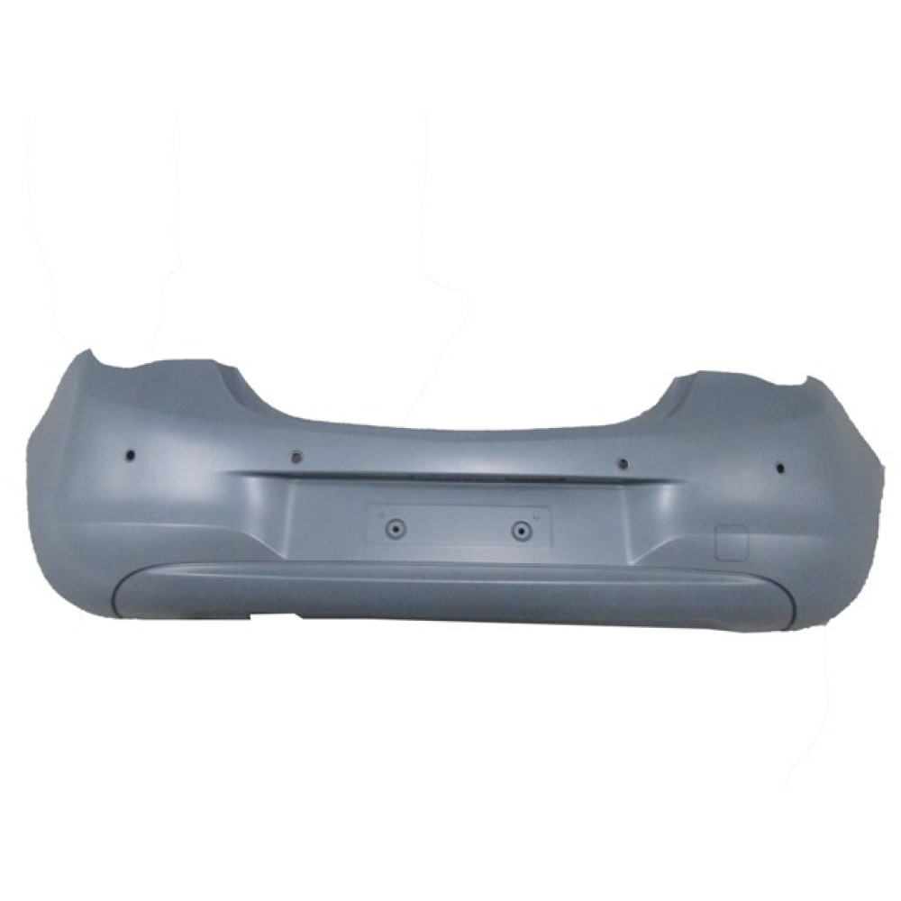 OPEL CORSA- E- 15/19; ARKA TAMPON GRİ (SENSÖR DELİKLİ)(TW) 761-2600