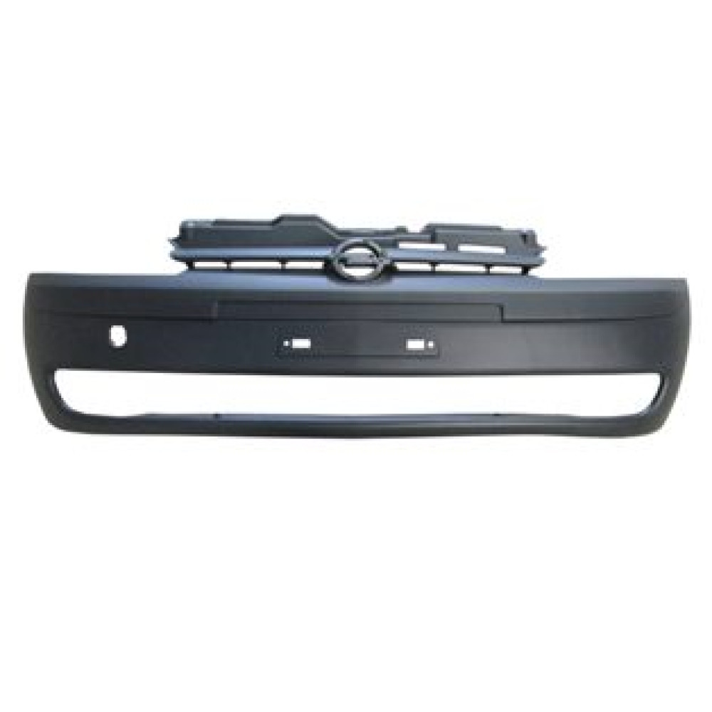 OPEL COMBO- 02/04; ÖN TAMPON SİYAH (PANJURA NİKELAJ TAKILMAYAN) (TYG) 780-2000