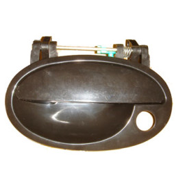 OPEL MERIVA- 03/06; ÖN KAPI DIŞ AÇMA KOLU SAĞ KİLİT DELİKLİ (BOYANIR TİP SİYAH) (HUSHAN) 792-3021