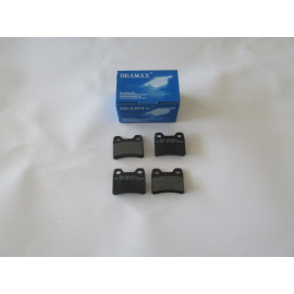 FORD ESCORT- 95/99; ARKA FREN BALATASI (DİSK)(61,8x50,9x15) (BRAMAX) 812-6360A