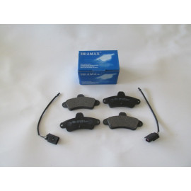 FORD MONDEO- 93/00; ARKA FREN BALATASI (2 KABLOLU)(DİSK) (115.9X53,7X15) (BRAMAX) 815-6360