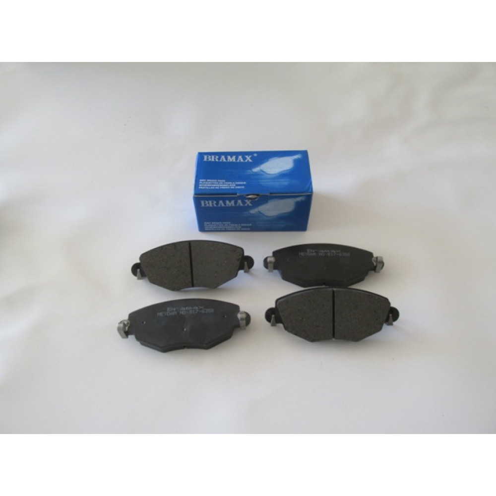 FORD MONDEO- 01/04; ÖN FREN BALATASI 1,8/2,0/2,2/2,5 (DİSK) (148,5X60,4X17) (BRAMAX) 816-6350