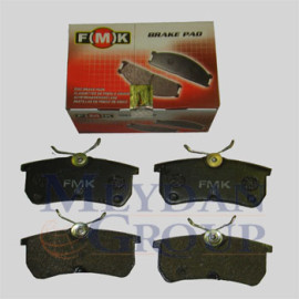 FORD FIESTA- 09/13; ARKA FREN BALATASI 1,0/1,4/1,5/1,6 (DİSK) (87,2X42,5X13) (FMK) 809-6360F