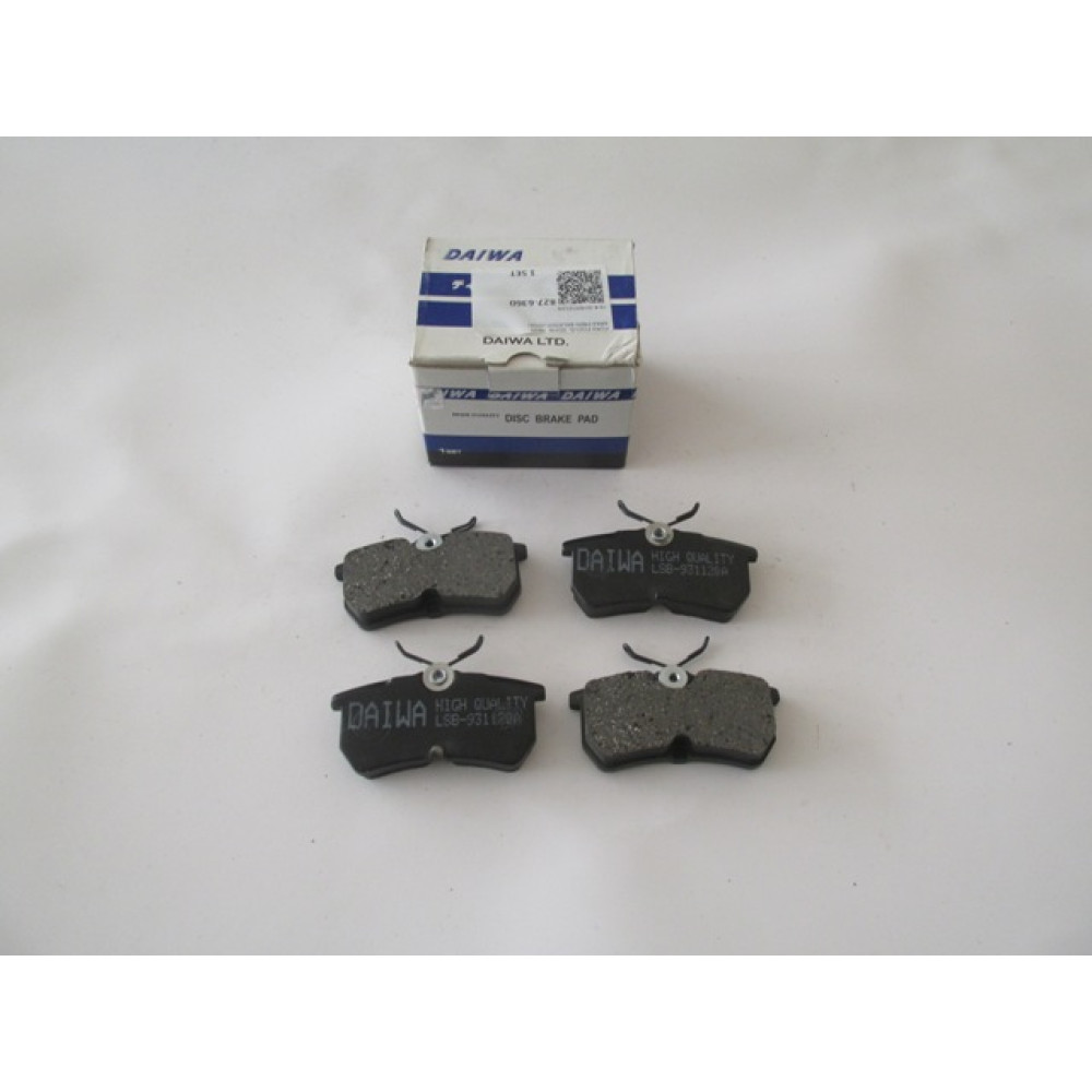 FORD FIESTA- 09/13; ARKA FREN BALATASI 1,0/1,4/1,5/1,6 (DİSK) (87,2X42,5X13) (BRAMAX) 809-6360
