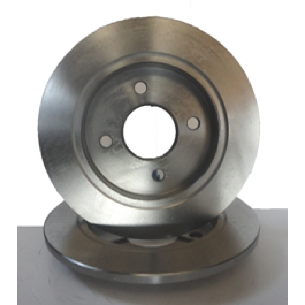 FORD FOCUS- SD/HB- 98/05; ARKA FREN DİSKİ (DÜZ)(ADET)(252,7X10X63,55X33X4)(BRAMAX) 827-6410