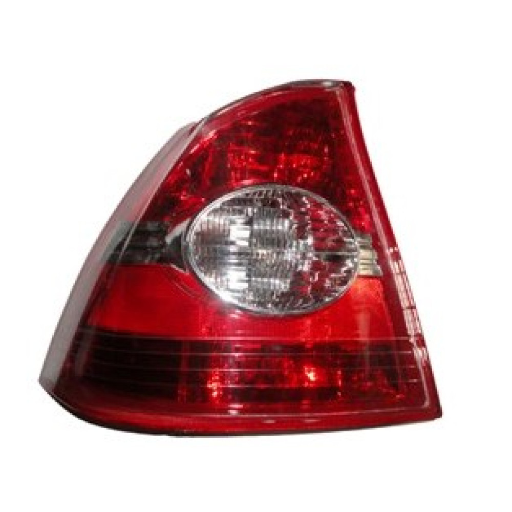 FORD FOCUS- SD- 05/07; MODİFİYE STOP LAMBASI SOL ORTASI YUVARLAK BEYAZ/NİKELAJLI GIHA TİPİ (FAME 828-1504