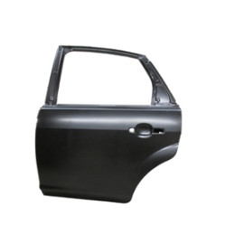 FORD FOCUS- SD/HB- 05/07; ARKA KAPI KOMPLE SOL SİYAH BAND DELİKSİZ (İCELİ/ÇEKOMASTİKLİ) (BFN) 828-2802