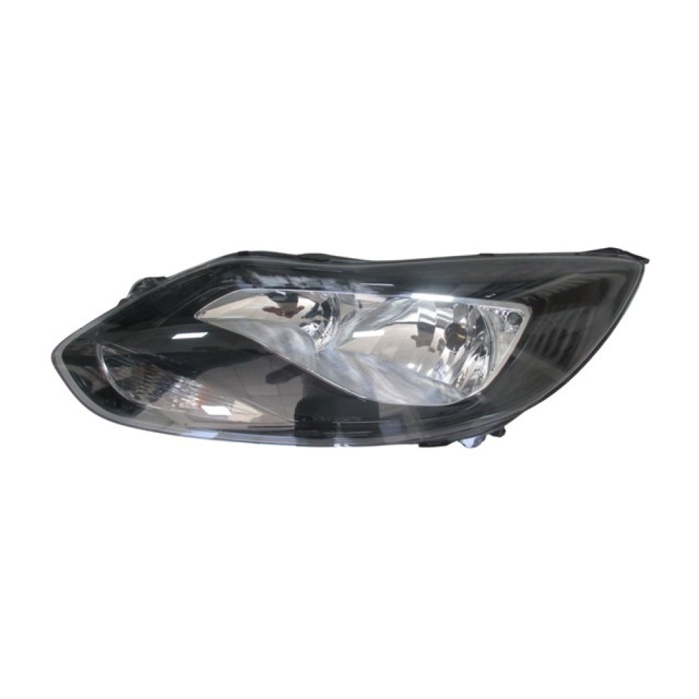 FORD FOCUS- SD/HB- 12/14; FAR LAMBASI SOL ELEKTRİKLİ/MOTORLU/SİYAH (RIA) 830-1004