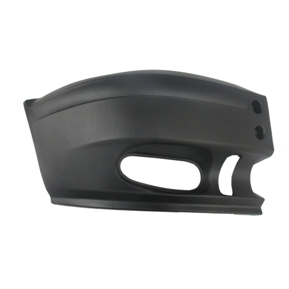 FORD TRANSIT- V184- 02/06; ÖN TAMPON UCU SAĞ SİYAH (SİS DELİKLİ) (EUROBUMP) 866-2021A