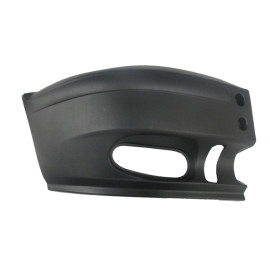 FORD TRANSIT- V184- 02/06; ÖN TAMPON UCU SAĞ SİYAH (SİS DELİKLİ) (EUROBUMP) 866-2021A