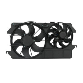 FORD TRANSIT CONNECT- 02/09; RADYATÖR VE KLİMA FAN DAVLUMBAZI KOMPLE ÇİFTLİ 1.8 TDCİ (MOTORLU) ORİS 868-4813