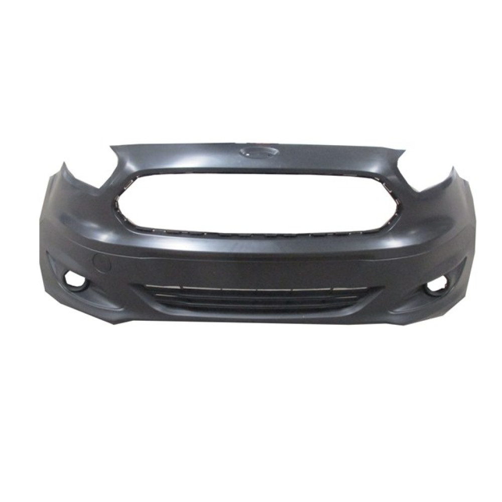 FORD TOURNEO COURIER- 14/18; ÖN TAMPON SİYAH IZGARALI/SİS DELİKLİ/SİS KAPAKLARI ÜZERİNDE 890-2000