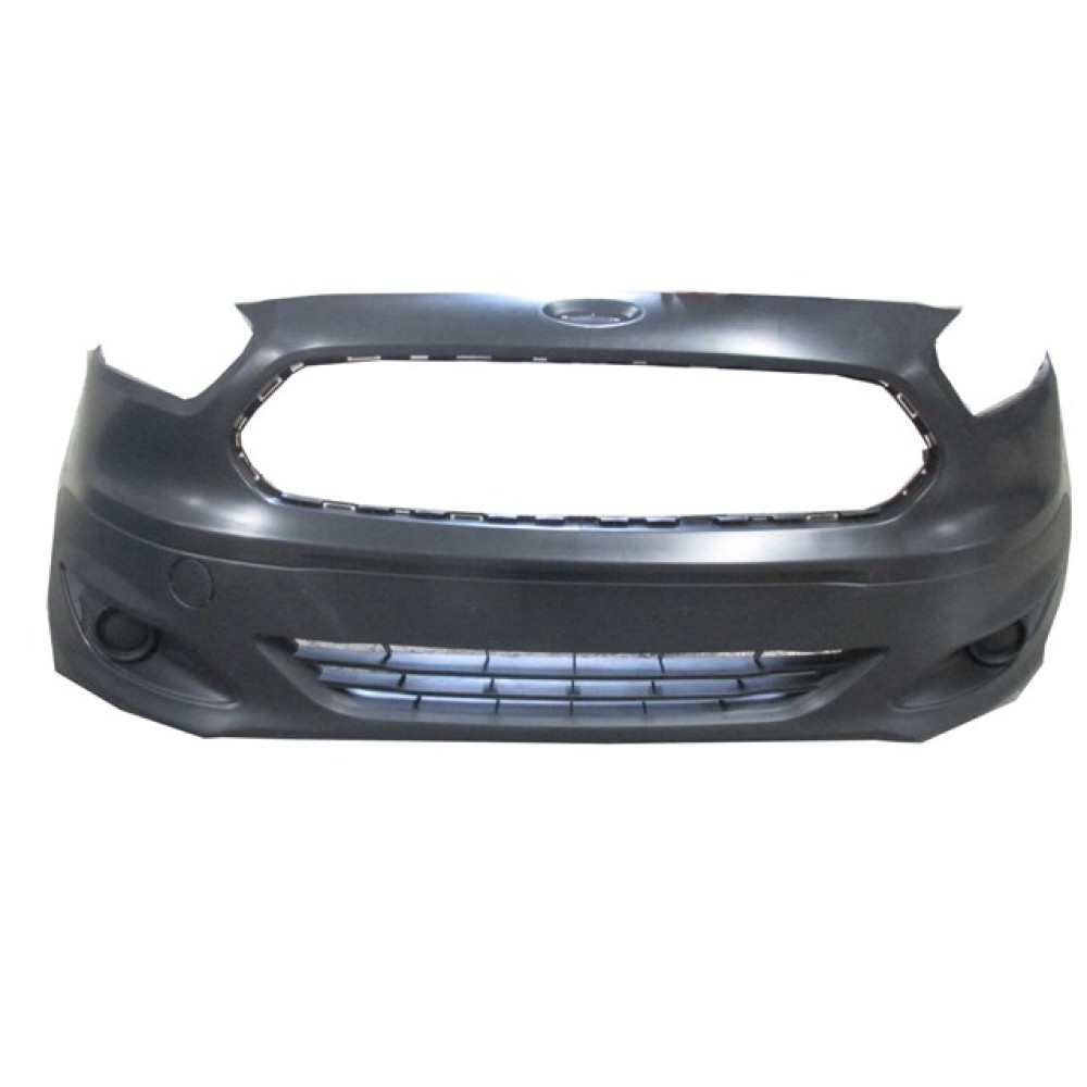 FORD TOURNEO COURIER- 14/18; ÖN TAMPON SİYAH IZGARALI/SİS DELİKSİZ/SİS KAPAKLARI ÜZERİNDE 890-2001