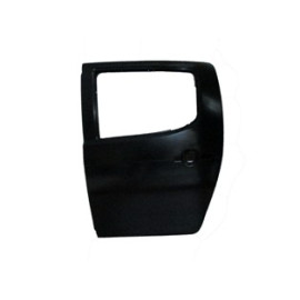 ISUZU D MAX- PICK UP- 17/19; ARKA KAPI KOMPLE SOL SİYAH (İCELİ/ÇEKOMASTİKLİ) (YAN SANAYİ) (BFN) 984-2802