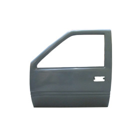 ISUZU TFR PICK UP- 98/02; ÖN KAPI KOMPLE SOL AYNA DELİKSİZ GRİ BOYALI (İCELİ/ÇEKOMASTİKLİ) (SIMYI) 995-2202