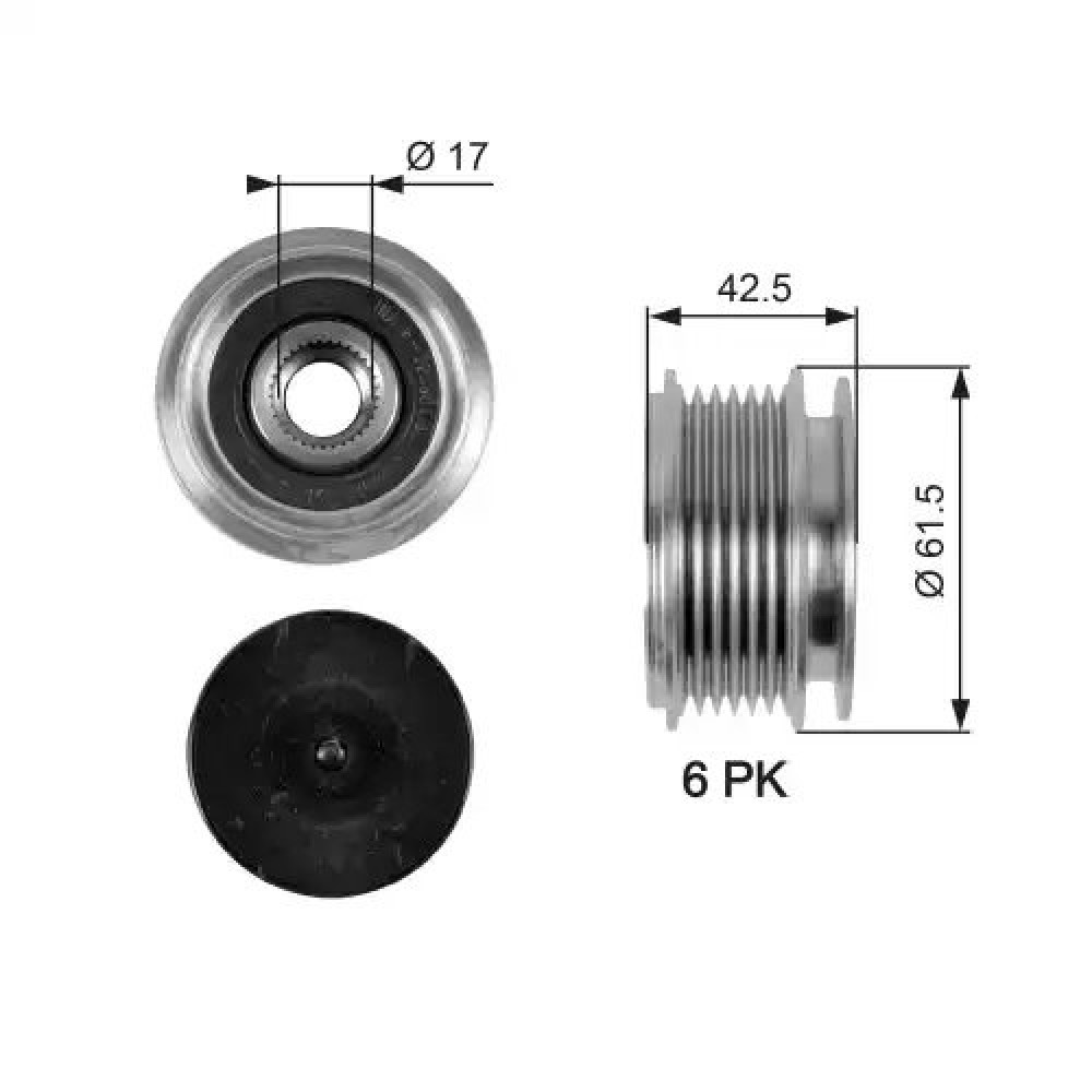 ALTERNATÖR KASNAGI 55467 INA 535 0010 10