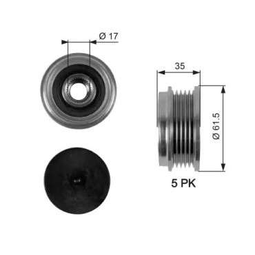 ALTERNATÖR KASNAGI 55487 GMB GOP2300