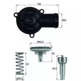 TERMOSTAT 87°C / TI 220 87D MAG 359001200620 TERMOSTAT 87°C / TI 220 87D MAG 359001200620