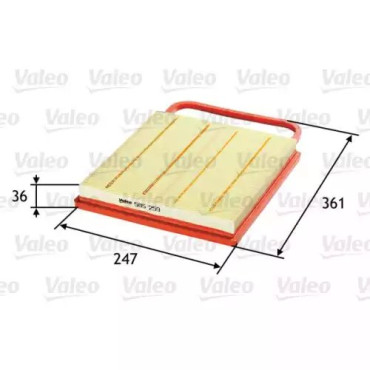 HAVA FILTRESI E487L FILT AP 183/1 HAVA FILTRESI E487L FILT AP 183/1