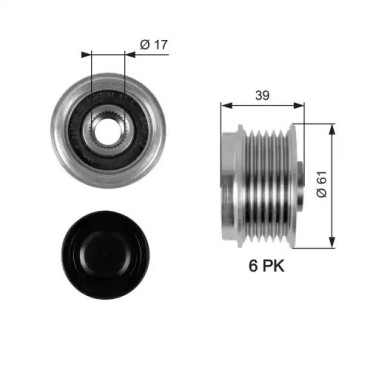 ALTERNATÖR KASNAGI OAP7042 INA 535 0060 10