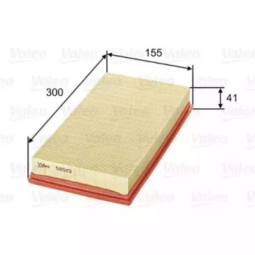 HAVA FILTRESI LX1080 / A1135 / E423L FILT AP 149/4