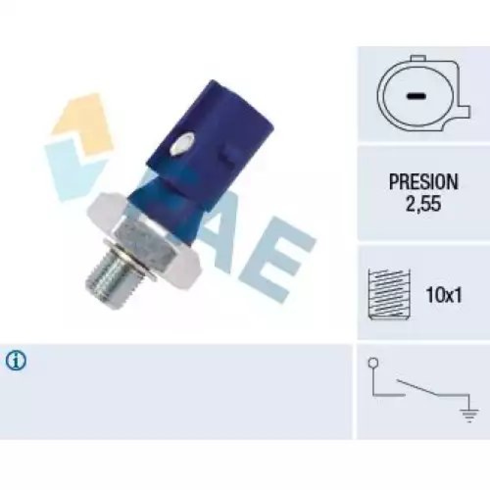 YAG BASINÇ MÜSÜRÜ MAVI (2,15-2,95 BAR) VRN OS3634 YAG BASINÇ MÜSÜRÜ MAVI (2,15-2,95 BAR) VRN OS3634