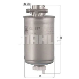 YAKIT FILTRESI H147WK / KL197 FILT PP 839/8