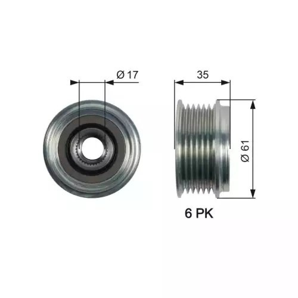 ALTERNATÖR KASNAGI 535 0222 10 FEBI 37982 ALTERNATÖR KASNAGI 535 0222 10 FEBI 37982