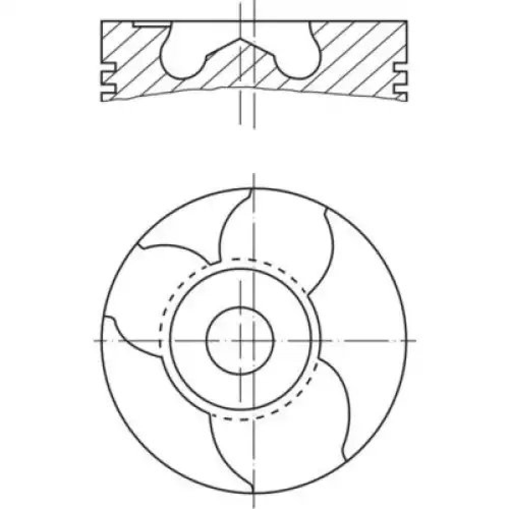 PISTON+SEGMAN FM 87-72167 050