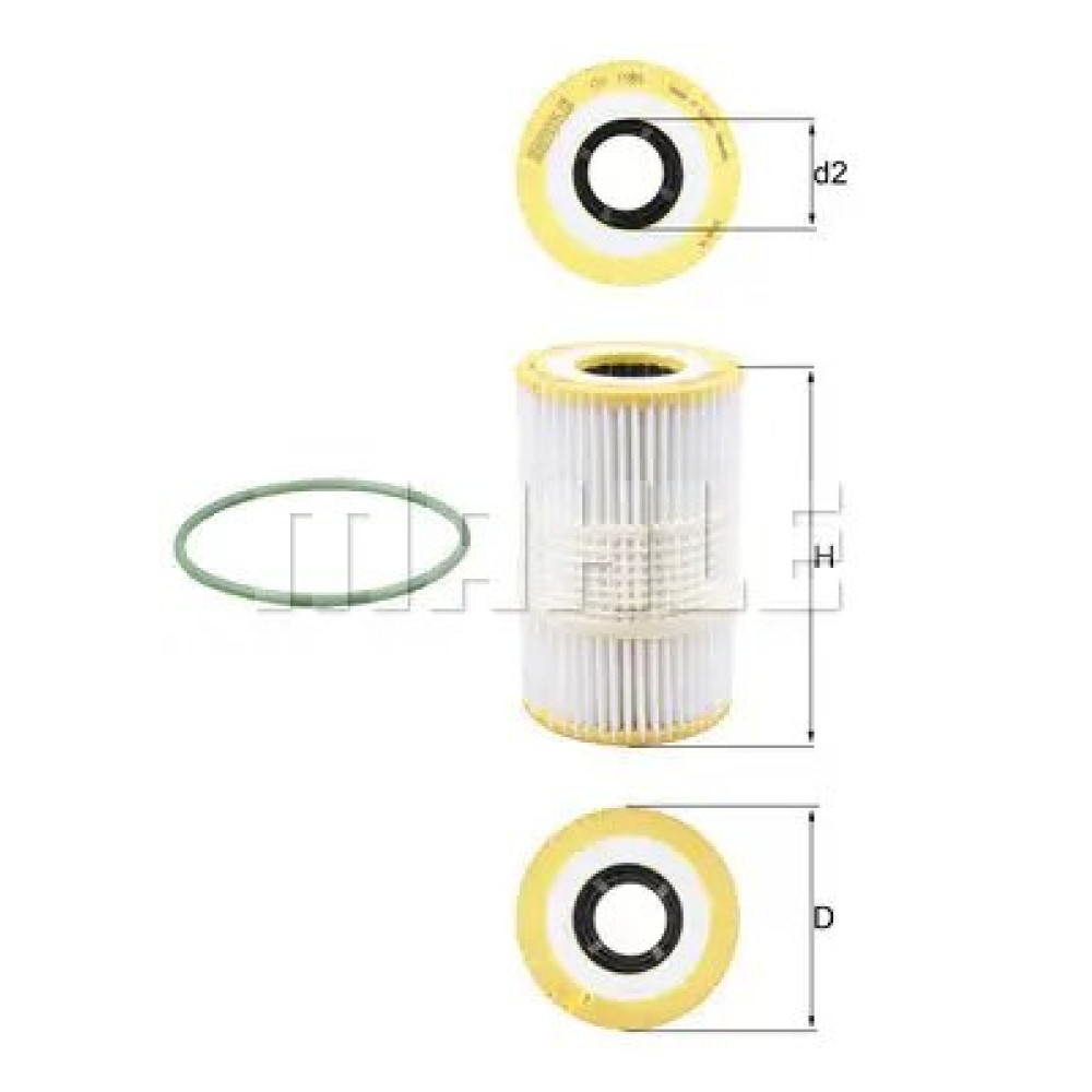 YAG FILTRESI HU 7035 MHL OX 1185D