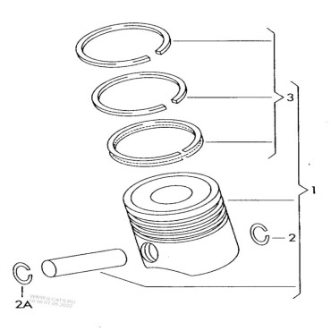 SEGMAN 1,2x1,2x2  (STD : 82,51 mm) FM 06-851500.50