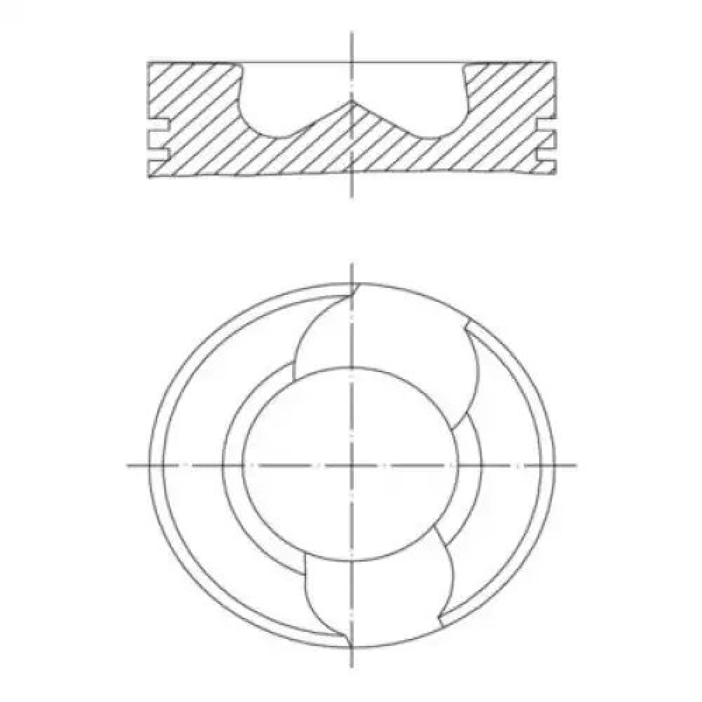 PISTON+SEGMAN 26 Ø (3-4-5 SILINDIR) (81,5 mm) FM 87-72180 050 PISTON+SEGMAN 26 Ø (3-4-5 SILINDIR) (81,5 mm) FM 87-72180 050