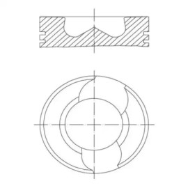 PISTON+SEGMAN 26 Ø (3-4-5 SILINDIR) (81,5 mm) FM 87-72180 050 PISTON+SEGMAN 26 Ø (3-4-5 SILINDIR) (81,5 mm) FM 87-72180 050