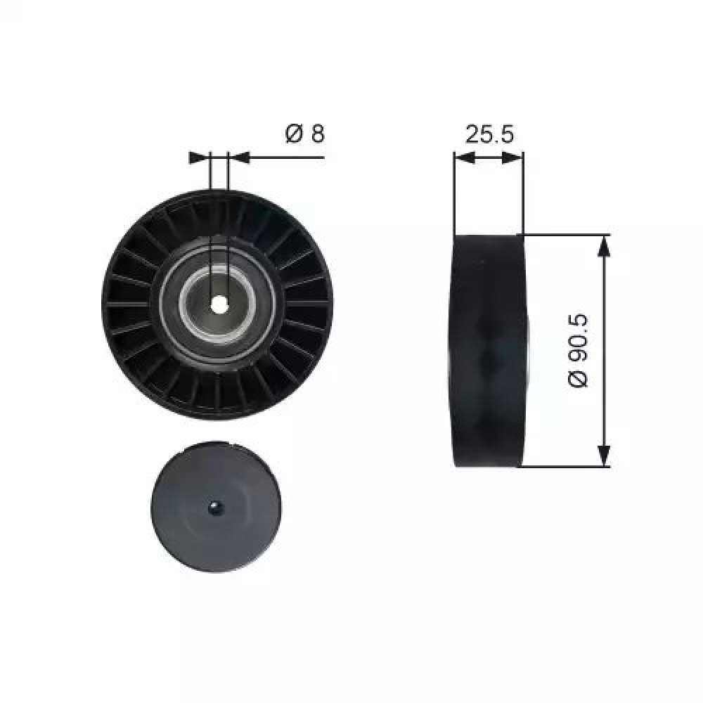V KAYIS GERGI RULMANI KANALSIZ  T36005 (90 mm) INA 532 0169 10 V KAYIS GERGI RULMANI KANALSIZ  T36005 (90 mm) INA 532 0169 10