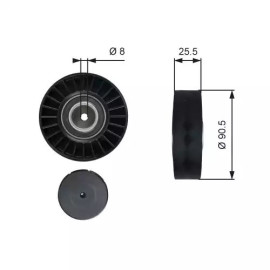 V KAYIS GERGI RULMANI KANALSIZ  T36005 (90 mm) INA 532 0169 10 V KAYIS GERGI RULMANI KANALSIZ  T36005 (90 mm) INA 532 0169 10