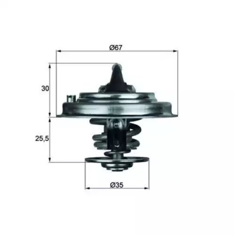 TERMOSTAT 92°C GTS TH14392G1 TERMOSTAT 92°C GTS TH14392G1